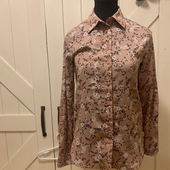 Floral Suzy Shier Blouse for Women - Size Small - Picture 2 of 13